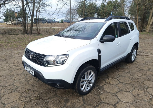 Dacia Duster cena 48900 przebieg: 120000, rok produkcji 2019 z Leśna małe 326